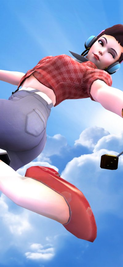 Fond d'écran iPhone DVa Overwatch Artwork 8k