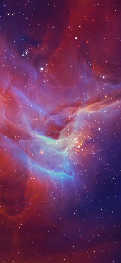 Fond d'écran iPhone Star Nebula Glow