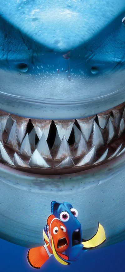 Fond d'écran iPhone Shark Finding Nemo