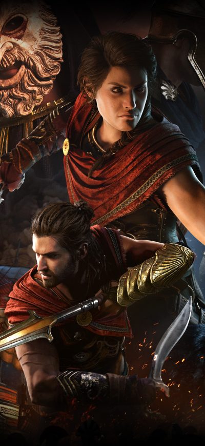 Fond d'écran iPhone Assassins Creed Odyssey 5k