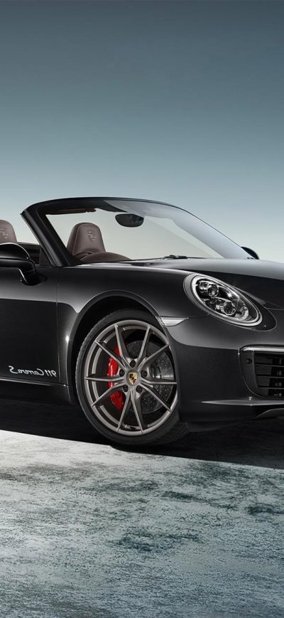 Fond d'écran iPhone Porsche Carrera Black