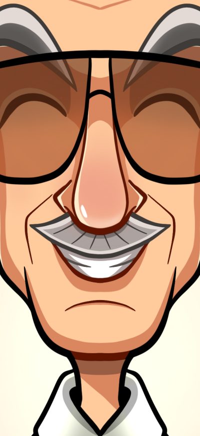 Fond d'écran iPhone Stan Lee
