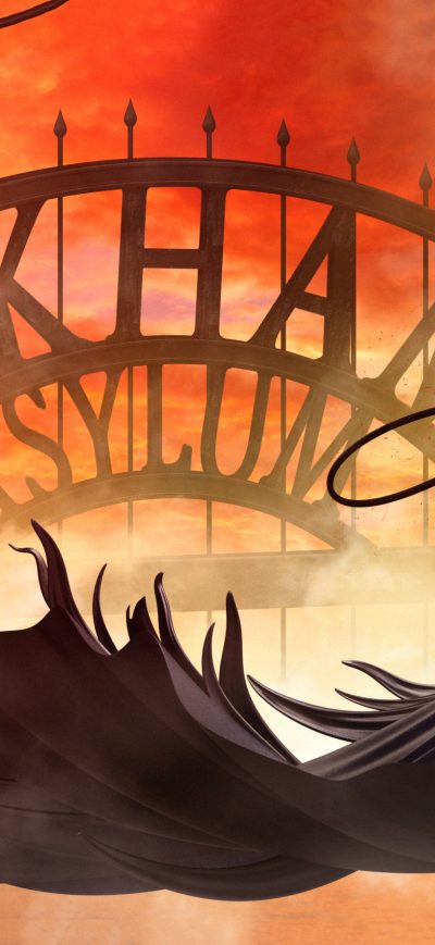 Fond d'écran Batman Arkham Asylum Artwork sur iPhone