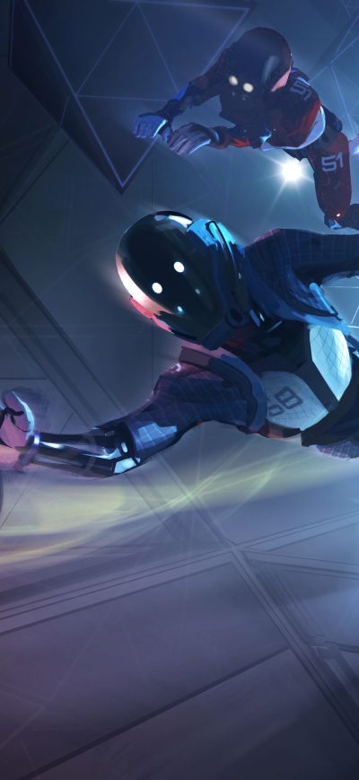 Fond d'écran Lone Echo sur iPhone