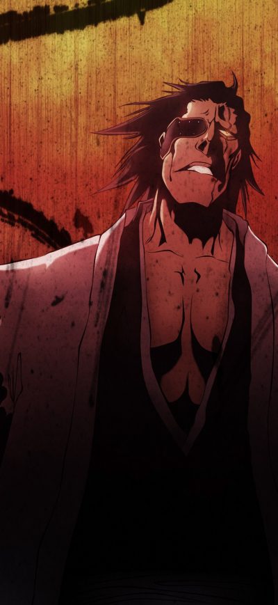 Fond d'écran Anime Bleach Kenpachi Zaraki sur iPhone