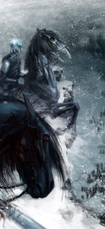 Fond d'écran iPhone Game Of Thrones White Walker Artwork