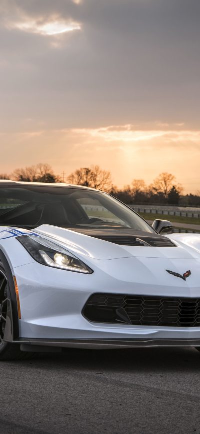 Fond d'écran iPhone 2018 Chevrole Corvette Carbon 65 Edition