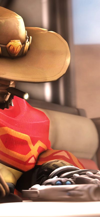Fond d'écran iPhone 5k Mccree Overwatch
