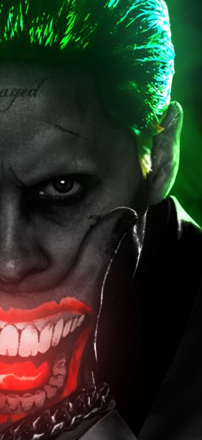 Fond d'écran iPhone Jared Leto Joker 4k