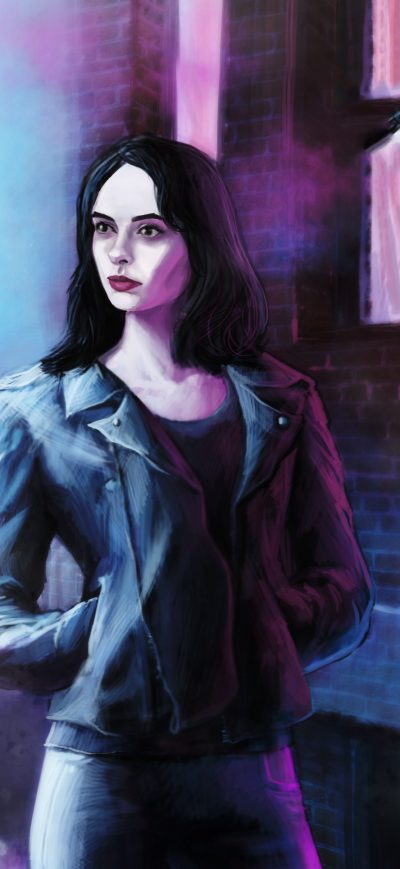 Fond d'écran iPhone Jessica Jones In Defenders Artwork