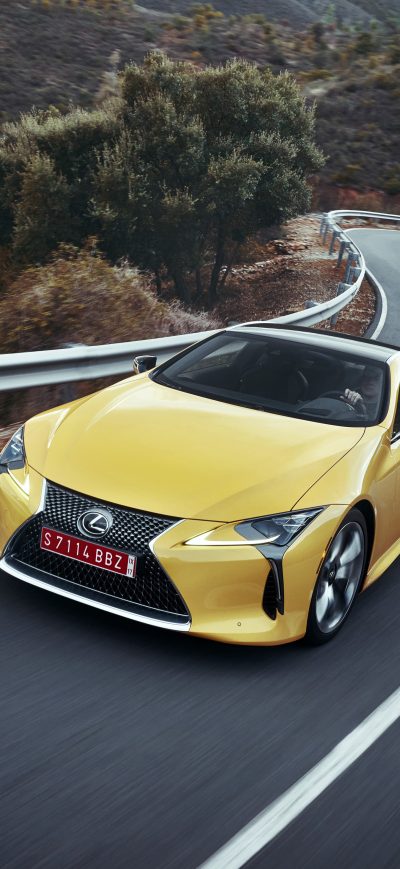 Fond d'écran iPhone 2018 Lexus LC 500 4k