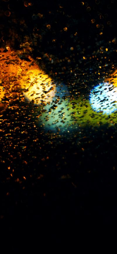 Fond d'écran iPhone Blur Bokeh Effect Rain 5k