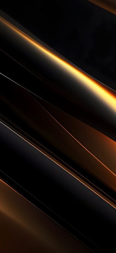 Fond d'écran iPhone Gold Dark Lines Abstract 8k