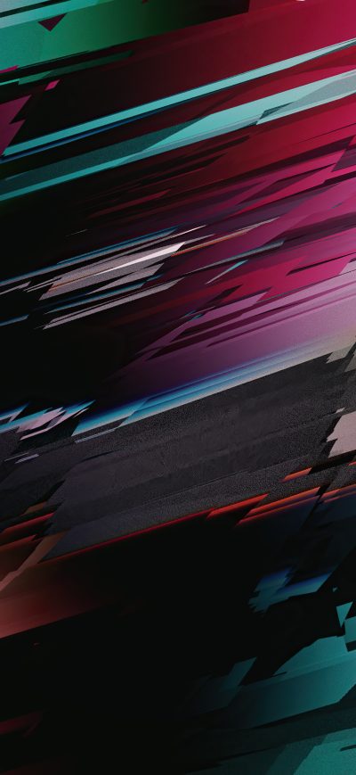 Fond d'écran iPhone Glitch 3d Abstract 5k