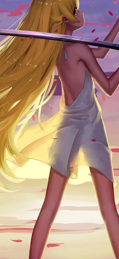 Fond d'écran iPhone Long Hair Blonde Looking Back