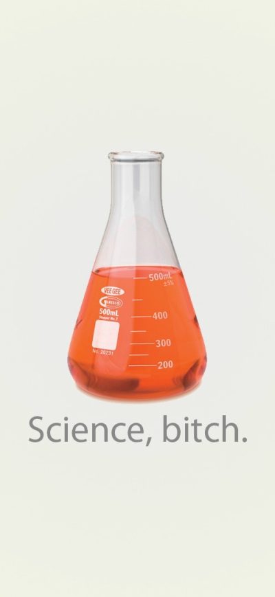 Fond d'écran iPhone Science Bitch