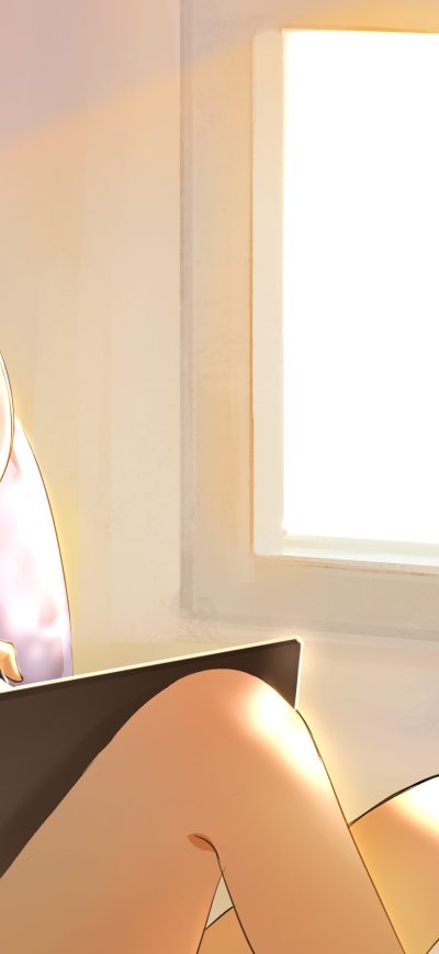 Fond d'écran iPhone EroManga Sensei Anime Girl 5k