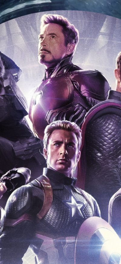 Fond d'écran iPhone 4k 2019 Avengers Endgame Original Six