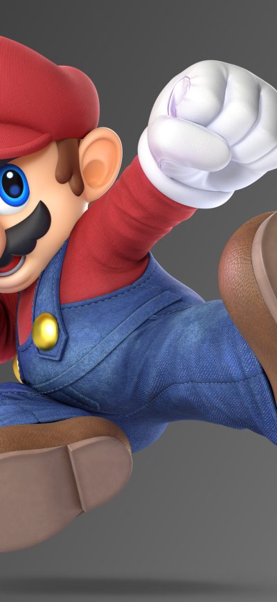 Fond d'écran iPhone Mario Super Smash Bros Ultimate 5k