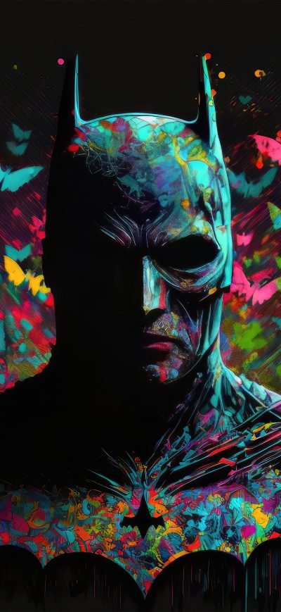 Fond d'écran iPhone Batman And Butterflies
