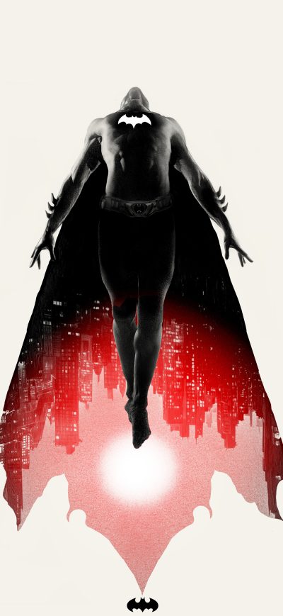Fond d'écran iPhone Batman 4k Above