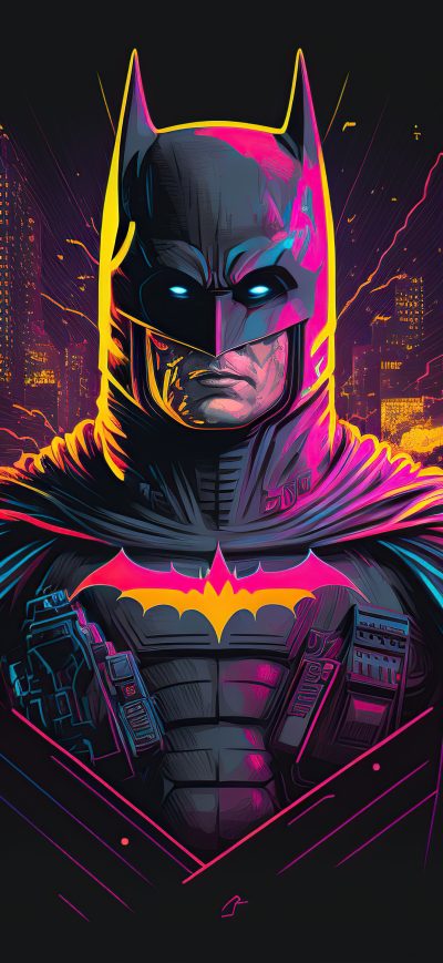 Fond d'écran iPhone Retrofied Batman 4k