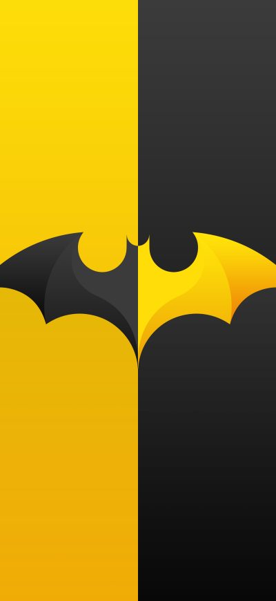 Fond d'écran iPhone Batman Minimal 8k