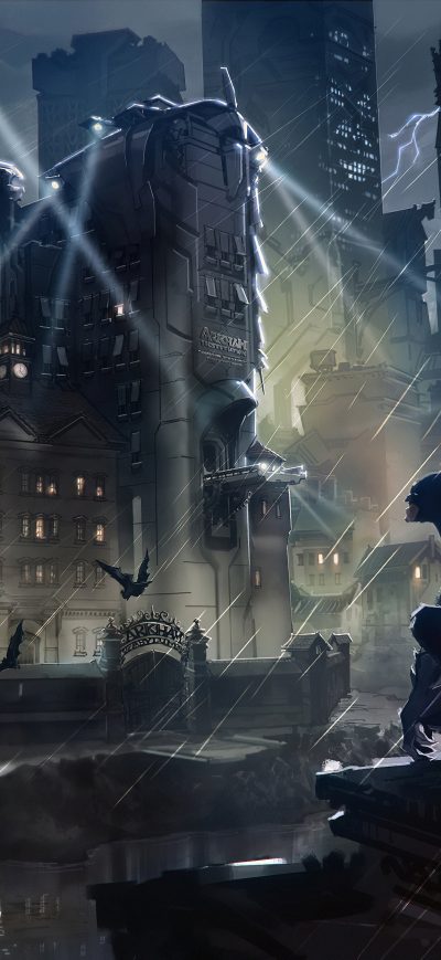 Fond d'écran iPhone Bat Man Gotham City