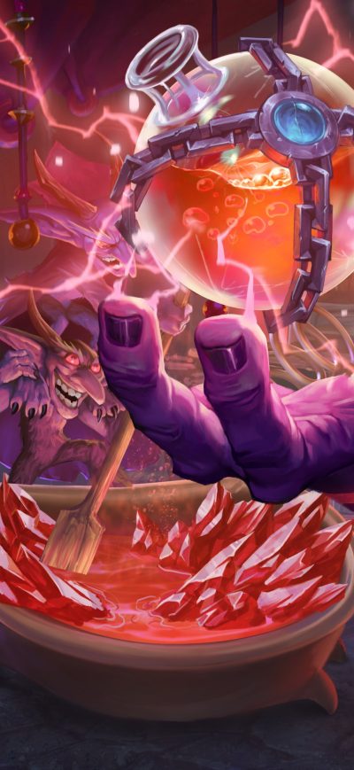 Fond d'écran iPhone Hearthstones Mean Streets of Gadgetzan Expansion