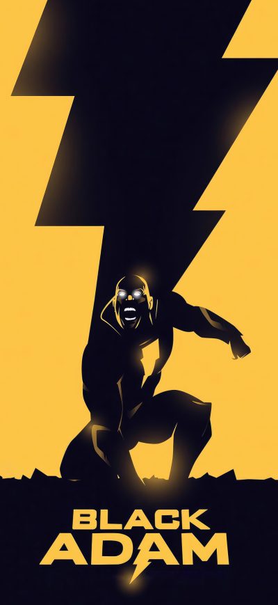 Fond d'écran iPhone The Black Adam 2023