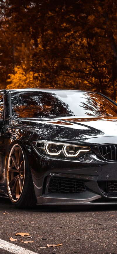 Fond d'écran iPhone BMW Tuning 4 Series Black Metallic 4k