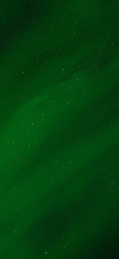 Fond d'écran iPhone Green Northern Lights 8k