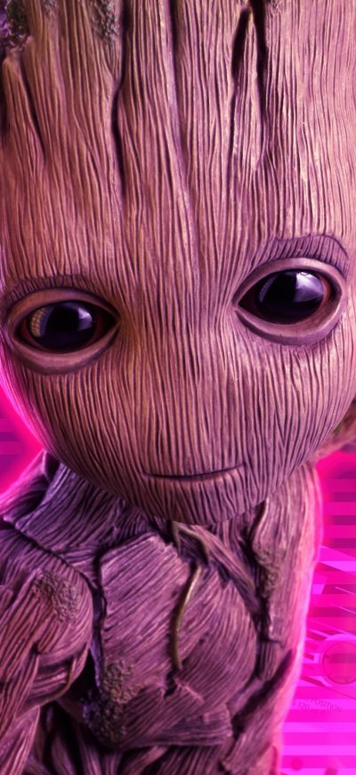 Fond d'écran iPhone 4k Baby Groot