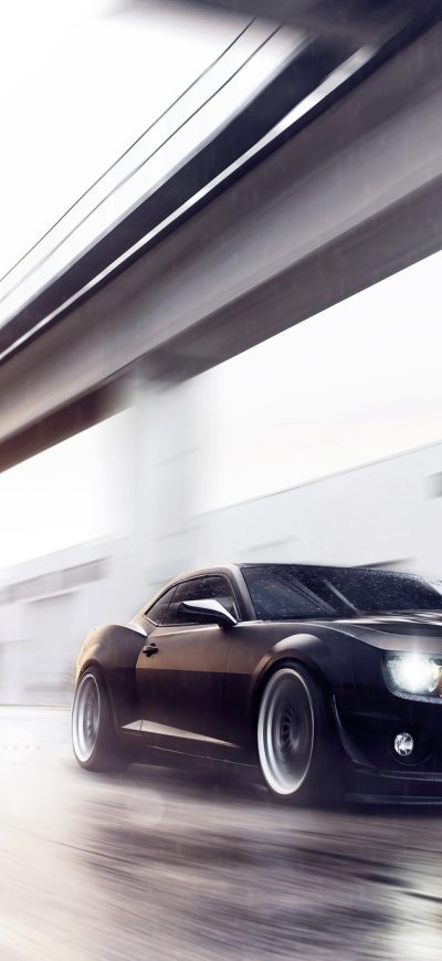 Fond d'écran iPhone Chevrolet Camaro Black