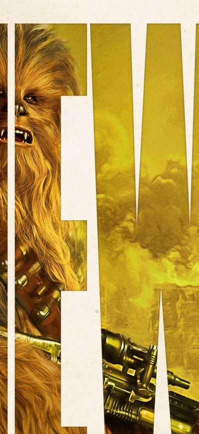 Fond d'écran iPhone Chewie Solo A Star Wars Story