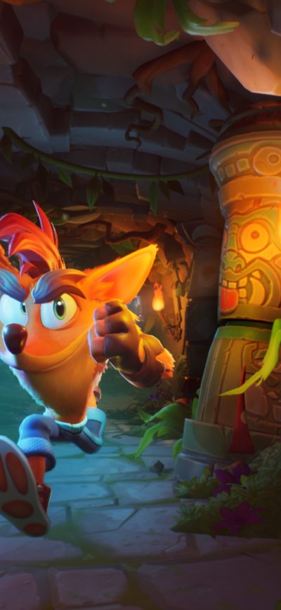Fond d'écran 2020 Crash Bandicoot 4 Its About Time sur iPhone