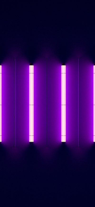 Fond d'écran iPhone Neon Lights Purple