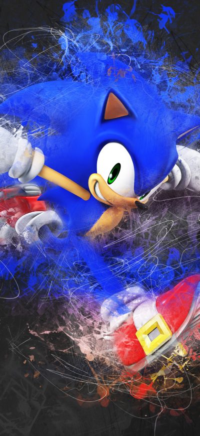 Fond d'écran iPhone Sonic 4k