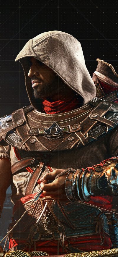 Fond d'écran iPhone Bayek Assassins Creed Origins 8k