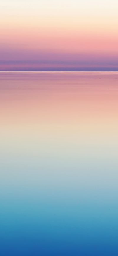 Fond d'écran iPhone Calm Peaceful Colorful Sea Water Sunset