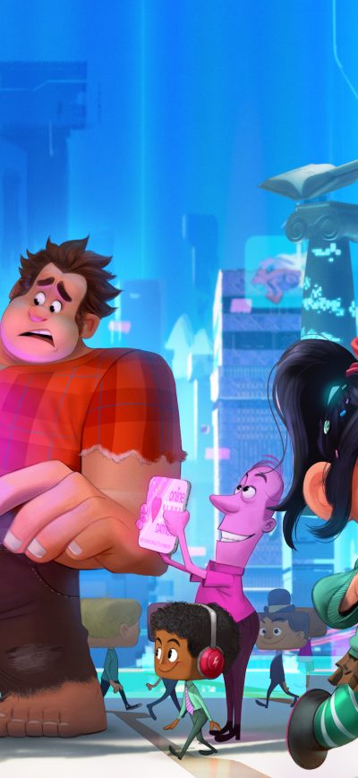 Fond d'écran iPhone Wreck It Ralph 2 2018 Movie 4k