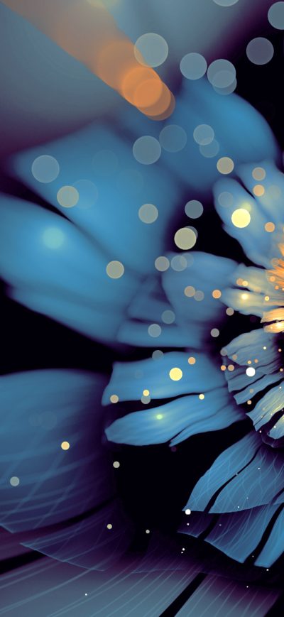 Fond d'écran iPhone Apophysis Bloom Flower Digital Art