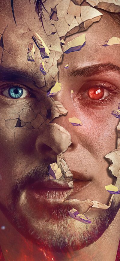 Fond d'écran iPhone Doctor Strange In The Multiverse Of Madness Wanda Vision 5k