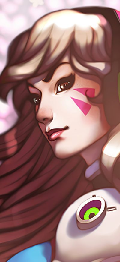 Fond d'écran iPhone Dva Overwatch Games Artwork