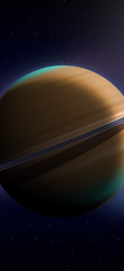 Fond d'écran iPhone Planet Space Digital Art