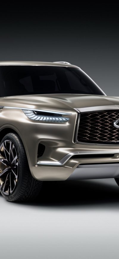 Fond d'écran iPhone Infiniti QX80 Monograph Concept 8k