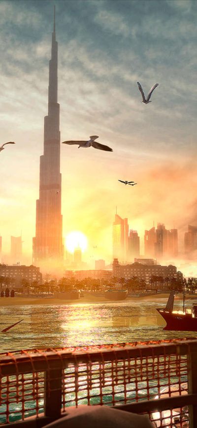 Fond d'écran iPhone Deus Ex Mankind Divided Dubai