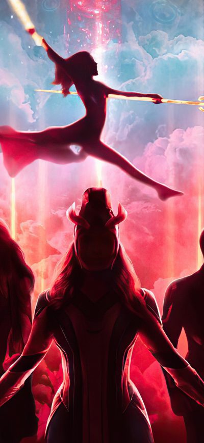 Fond d'écran iPhone Eternals Marvel Poster