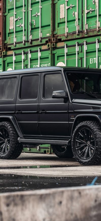 Fond d'écran Mercedes G Wagen 2017 sur iPhone
