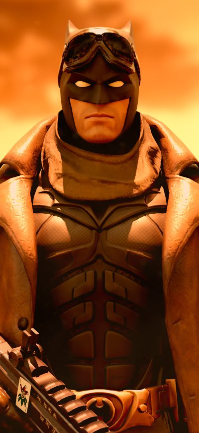 Fond d'écran iPhone Fortnite Batman 5k